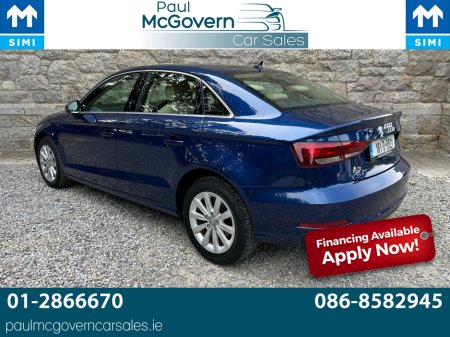 2016 Audi A3 SAL 1.6 TDI 110 SE 4DR**//*€180 ROAD TAX**//**WARRANTY**//**TRADE IN ACCEPTED**//**METALLIC BLUE**//**ALLOYS**//**AIR CON**//**FINANCE ARRANGED! €13,999