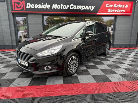 2019 Ford S-Max 2.0 TITANIUM ECOBLUE 150 150PS , LOW KM'S , Full Service Record , Sat-Nav ,  Parking Sensors , Cruise Control , Finance from €85 p/w & €6,950 Deposit t&c may apply , Service , NCT , Warranty .