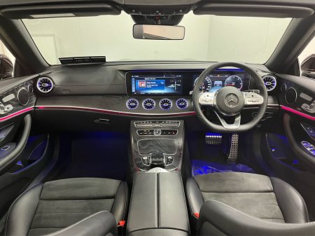 2019 Mercedes-Benz E Class 220d AMG Cabriolet - Reversing Camera - Ambient Lighting - Sat Nav - Climate Control - Electric Heated Memory Seats - Cruise Control - Auto Lights/Wipers - €48,950 or €49,900 with Supagard Vehicle Pro €47,950