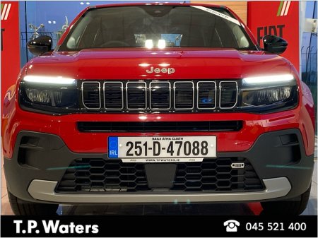 2025 Jeep Avenger FULL ELECTRIC - ALTITUDE - ZERO MILEAGE €30,950 thumbnail