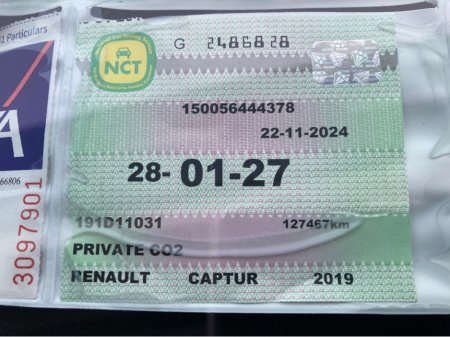 2019 Renault Captur  €11,900