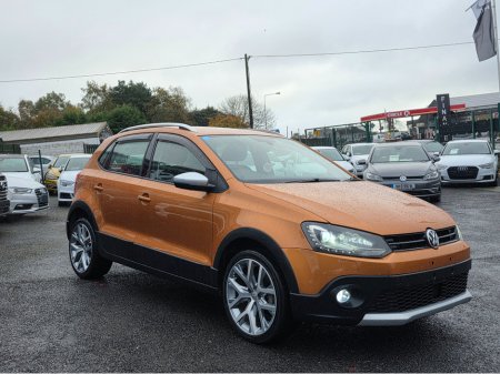 2015 Volkswagen Polo CROSS ( 152 REG ) 1.2 TSI HIGHLINE  CROSS EDITION / PARKING SENSORS / CLIMATE CONTROL // ONLY 58,060KLMs / SIMI DEALER // €11,950