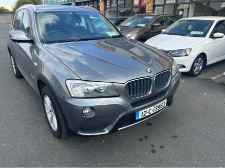 2012 BMW X3 AUTOMATIC //4 WHEEL DRIVE////ORIGINAL IRISH CAR WITH BRAND NEW NCT UNTIL 3/2027///LOW TAX JUST 400E//GREAT VALUE JEEP €9,999