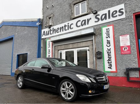 2011 Mercedes-Benz E Class E SERIES CDI BLUE EFFICIENCY ELEGANCE COUPE 2DR AUTO