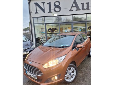 2014 Ford Fiesta 1.25 ZETEC 82PS 5DR ARGENTO €6,995