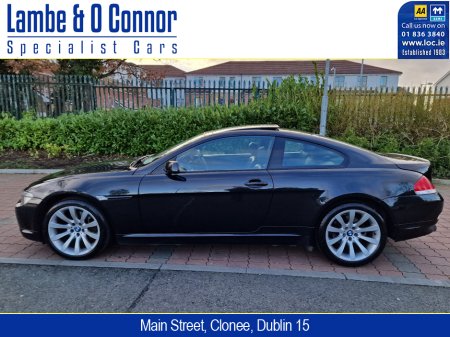 2007 BMW 6 Series 630I SPORT COUPE **** PAN ROOF **** SPORTS HEATED SEATS  **** BEST AVAILABLE ***** €7,950