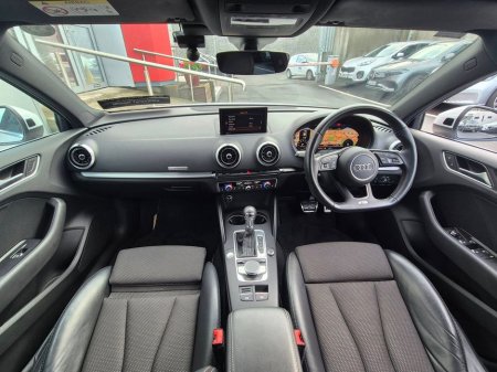 2018 Audi A3 1.4 Petrol S Line, Automatic (150bhp), 18'' Alloys, Sat Nav, CarPlay, Camera, Cruise Control - First Registered in July 2018 - Trade in Price €22, 999 €21,999 thumbnail