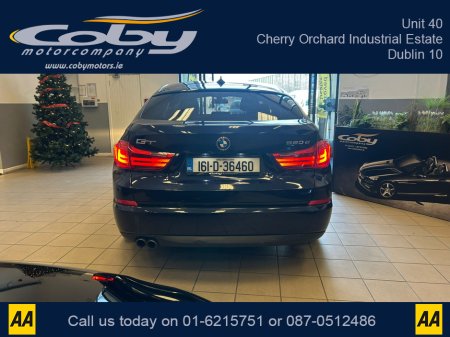 2016 BMW 5 Series D 5N22 4DR AUTO EU6 SE.  NCT, Full Leather, Alloy Wheels, MFSW, Full Electrics, Parking Sensors, Cruise Control, Dual Climate Control, Sat Nav, Heated Seats, Luggage Cover and more. €14,950 thumbnail