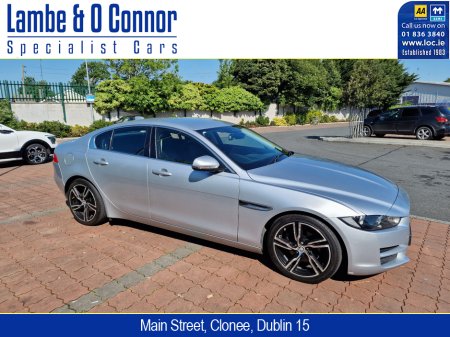 2017 Jaguar XE 2.0 D PRESTIGE *** SILVER MET / BLACK LEATHER *****  SAT NAV *** HEATED SEATS *** €13,950