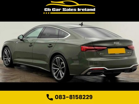 2023 Audi A5 2.0 TDI 35 S line Sportback 5dr Diesel S Tronic Euro 6 (s/s) (163 ps) 1 OWNER + DISTRICT GREEN + VIRTUAL COCKPIT + REVERSE CAMERA €46,250