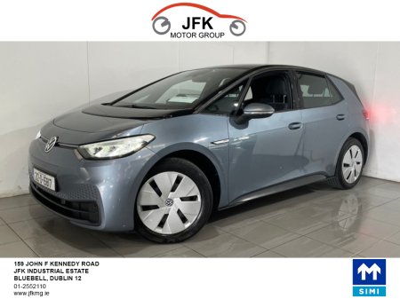 2021 Volkswagen ID.3 PRO 107 KW LIFE 58KWH 145HP 5DR AUTO BATTERY HEALTH 95.5%