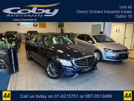 2015 Mercedes-Benz C Class 180 BLUETEC EXCLUSIVE AUTO 4DR. New NCT before collection, Tax, Full Leather, Reverse Camera, Dual Climate Control, MFSW, 2 Keys, Cruise Control, Full Electrics, BT, CD Player, Hands Free, and more.