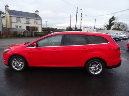 2017 Ford Focus Titanium 1.5tdci Estate 120 bhp €12,450 thumbnail