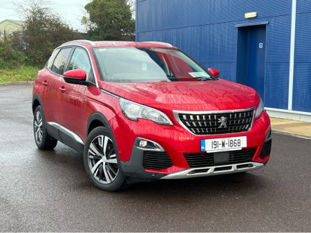 2019 Peugeot 3008 ALLURE 1.5 BLUE HDI 130 6 6.2 4DR €17,900