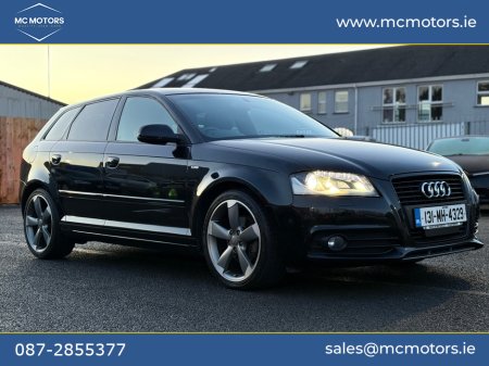 2013 Audi A3 6 MONTH WARRANTY + NCT + TAX €9,450