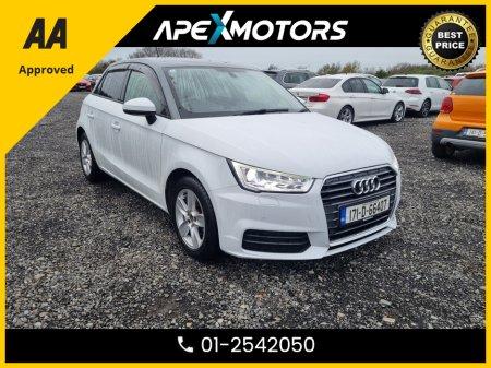 2017 Audi A1 FINANCE ARRANGED * 1.0 5DR AUTO * NEW NCT SEP-27 * AA APPROVED * 101 SAFETY CHECKLIST * AUTOMATIC (DSG) * IMMACULATE * HEATED SEATS *STAMPED SERVICE HISTORY *COLOUR REVERSE CAMERA *TOP-SPEC 01-2542050 €14,249