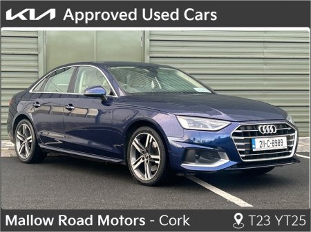 2021 Audi A4 LIMOUSINE 30 TDI 136BHP S-TRONIC SE 4DR AUTO 40 €29,950