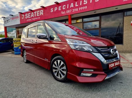 2017 Nissan Serena 2.0 PETROL HYBRID AUTOMATIC LOW MILEAGE 8 SEATER €19,900