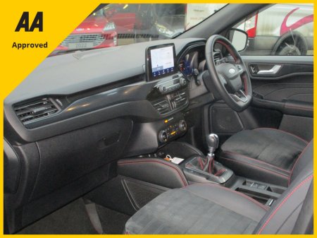 2023 Ford Kuga ST-LINE X 5DR 1.5 TD 120 S6. S6.2 M6, TOP OF THE RANGE WITH WINTER PACK, ONE CAREFUL OWNER AND FULL FORD SERVICE HISTORY !!12 MONTHS WARRANTY AND 12 MONTHS AA COVER. €37,950 thumbnail