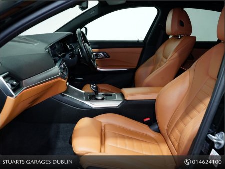 2021 BMW 3 Series 330 G20 E M Sport 4DR Auto CARBON BLACK WITH CONGAC LEATHER, 18” ALLOYS, HEATED FRONT SEATS, €30,945