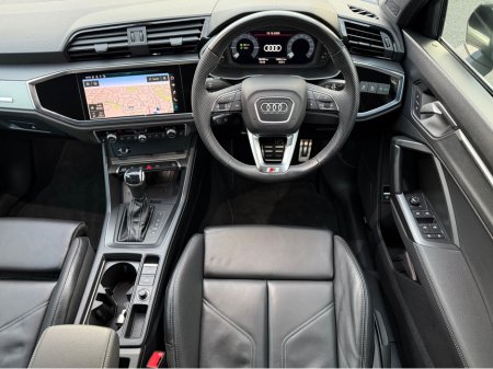 2024 Audi Q3 S LINE 45 TFSI E//LOW MILEAGE//FULL LEATHER//REVERSE CAMERA//FINANCE PACKAGES// €46,950 thumbnail