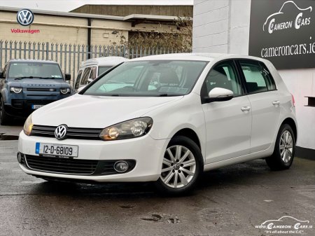 2012 Volkswagen Golf ALPINE WHITE AUTOMATIC €8,950