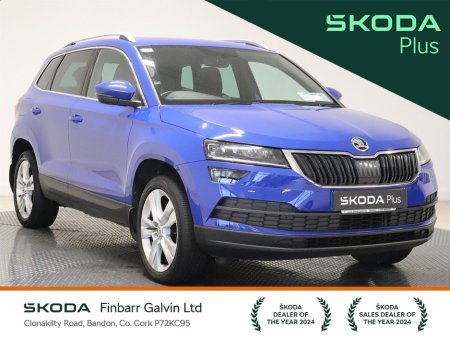 2020 Skoda Karoq 1.6TDI 115bhp Style €24,950