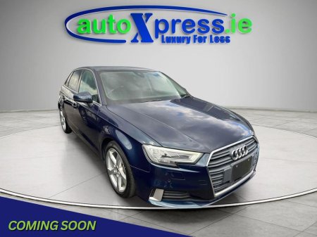 2018 Audi A3 Sportsback 1.4 TFSI Automatic, Reversing camera €20,995