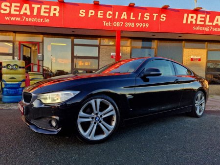 2014 BMW 4 Series GRAN COUPE, black, cream leather, nct 11.26 €11,900