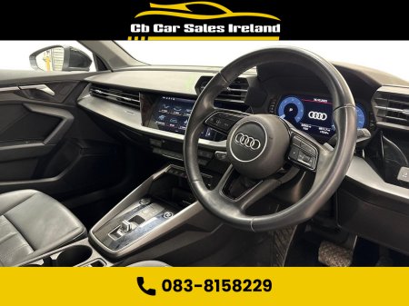 2022 Audi A3 2.0 TDI 35 Sport Saloon 4dr Diesel S Tronic Euro 6 (s/s) (150 ps) 1 OWNER + VIRTUAL COCKPIT + FULL LEATHER INTERIOR €29,300