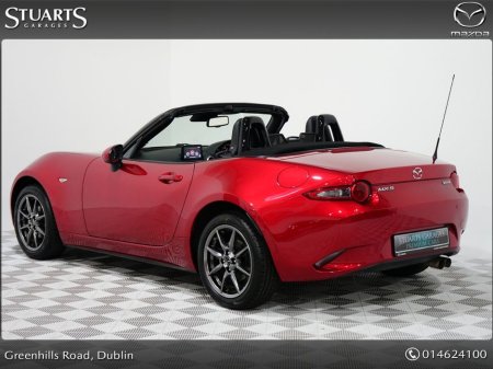 2017 Mazda MX-5 *SOLD DEPOSIT TAKEN*1.5P GT ROADSTER IN SOUL RED CRYSTAL WITH BLACK LEATHER. HEATED SEATS, 17” SMOKED ALLOYS, KEYLESS ENTRY, LANE DEPARTURE WARNING, B