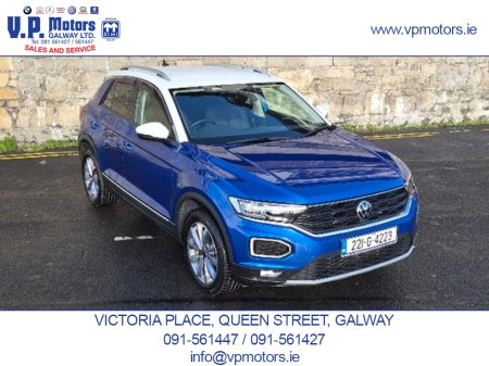 2022 Volkswagen T-Roc HIGH SPEC,1 OWNER,AUTO,IMMACULATE. €27,900