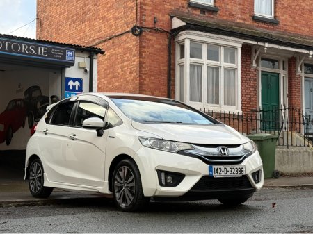 2014 Honda Fit 1.5 Hybrid Automatic, Only 113kms! New Nct 12/2026, Reversing Camera, Bluetooth, Sat Nav, Immaculate Condition, Cheap Tax @ €170, A/C, Alloys, Service & Warranty Included, SIMI Dealer, €8,950
