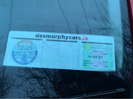 2019 SEAT Ibiza 1.0 MPI 80HP SE 5DR €12,995 thumbnail