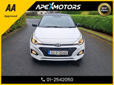 2019 Hyundai i20 FINANCE ARRANGED * TOP-SPEC * 1.2 MPI 5Dr * IMMACULATE * NEW NCT OCT-27 * STAMPED SERVICE HISTORY * AA APPROVED * 101 SAFETY CHECKLIST * COLOUR REVERSE CAMERA * TOP-SPEC 5DR HATCH * LOW LOW MILES * AD €13,949
