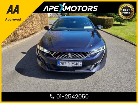 2020 Peugeot 508 FINANCE ARRANGED * GT LINE SW BLUEHDI S/S * AA APPROVED * 101 SAFETY CHECKLIST * AUTOMATIC (DSG) * IMMACULATE * HEATED SEATS * COLOUR REVERSE CAMERA * TOP-SPEC 5DR HATCH * ADAPTIVE CRUISE * 01-2542050 €19,949
