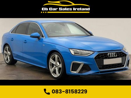 2021 Audi A4 2.0 TDI 35 S line Saloon 4dr Diesel S Tronic Euro 6 (s/s) (163 ps) 1 OWNER + TURBO BLUE + VIRUTAL COCKPIT + REVERSE CAMERA €33,850