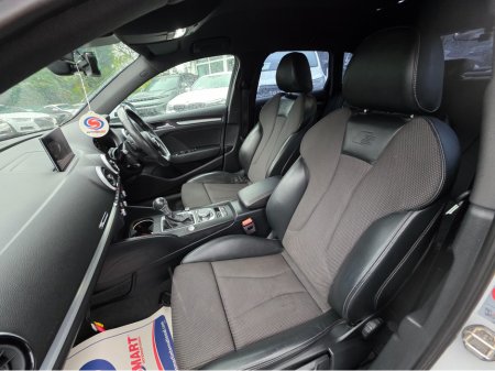 2018 Audi A3 S-LINE EDITION 1.4 TFSI FACE-LIFT- SMARTPHONE INTERFACE- SATNAV - VIRTUAL COCKPIT - NAVIGATION REVERSING CAMERA -BLIND SPOT - PARKING SENSORS- LEATHER €21,950