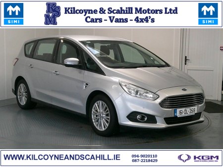 2016 Ford S-Max 2.0 TDCI ZETEC 150PS 5DR €14,950