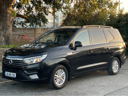 2018 Ssangyong Rodius TURISMO EX 7 SEATER..warranty included..finance provided €13,900