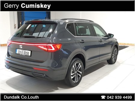 2023 SEAT Tarraco SE+ | 7 Seater | 2.0 TDI 150hp | Camera | Sat Nav | Heated Seats €34,850 thumbnail