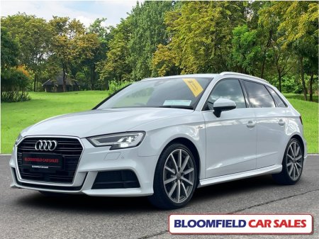 2018 Audi A3 1.4 TFSI, S-LINE AUTO // IMMACULATE €21,950