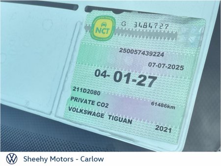 2021 Volkswagen Tiguan 2.0TDI Comfortline DSG 5DR €32,950 thumbnail
