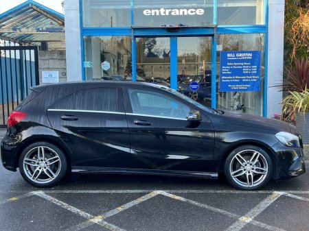 2016 Mercedes-Benz A Class A180 AMG-LINE 1.6 AUTO // FULL SERVICE HISTORY // VERY LOW MILEAGE // LEATHER/ALCANTARA AMG HEATED SEATS €18,900