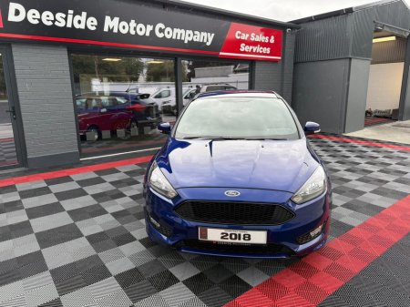2018 Ford Focus 1.5 DSL , ST LINE , MANUAL , 5 DOOR , TIMING BELT & WATER PUMP REPLACED , SERVICE , WARRANTY , FINANCE FROM €55 p/w & €4,950 DEPOSIT / TRADE IN, SAT - NAV , SENSORS , FREE DELIVERY NATIONWIDE. €15,950