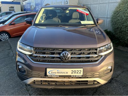 2022 Volkswagen T-Cross AUTOMATIC 1.0 PETROL //REVERSE CAMERA//KEYLESS ENTRY// €24,950