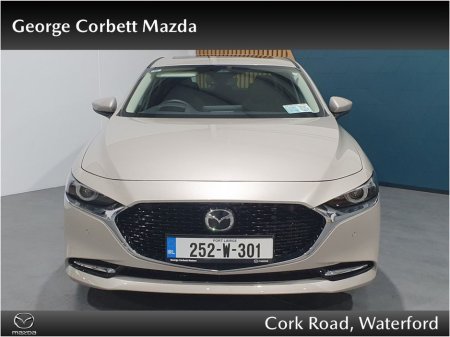 2025 Mazda Mazda3 2.0L e-SkyactivX 186PS 6MT FWD Exclusive-Line SUNR - Demo (From €132 per week) €38,995