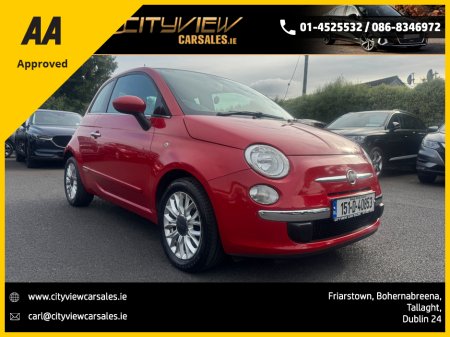2015 Fiat 500 TWINAIR LOUNGE 0.9lt//NEW NCT