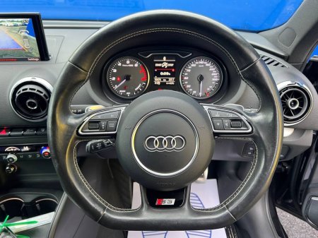 2016 Audi S3 QUATTRO 2.0 AUTO // LEATHER HEATED SEATS // BANG & OLUFSEN // 300 BHP // ALL-WHEEL-DRIVE €24,950