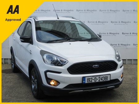 2019 Ford Ka + KA + ACTIVE 1.2 TI VC1 85PS 5DR. HIGH DRIVING POSITION. FULLY SERVICED AND NEW  NCT  TEST, ALSO TAXED 02/2026 !!